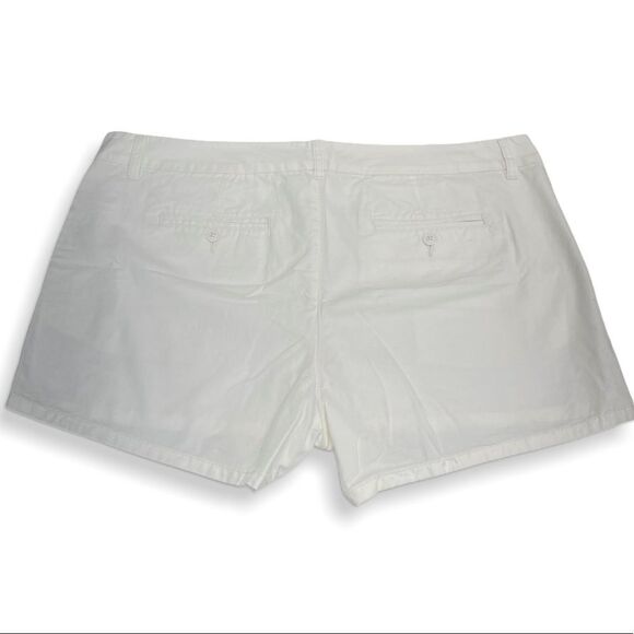 Gap Hadley White Twill Shorts size 16 - Picture 2 of 5